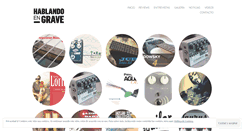 Desktop Screenshot of hablandoengrave.com